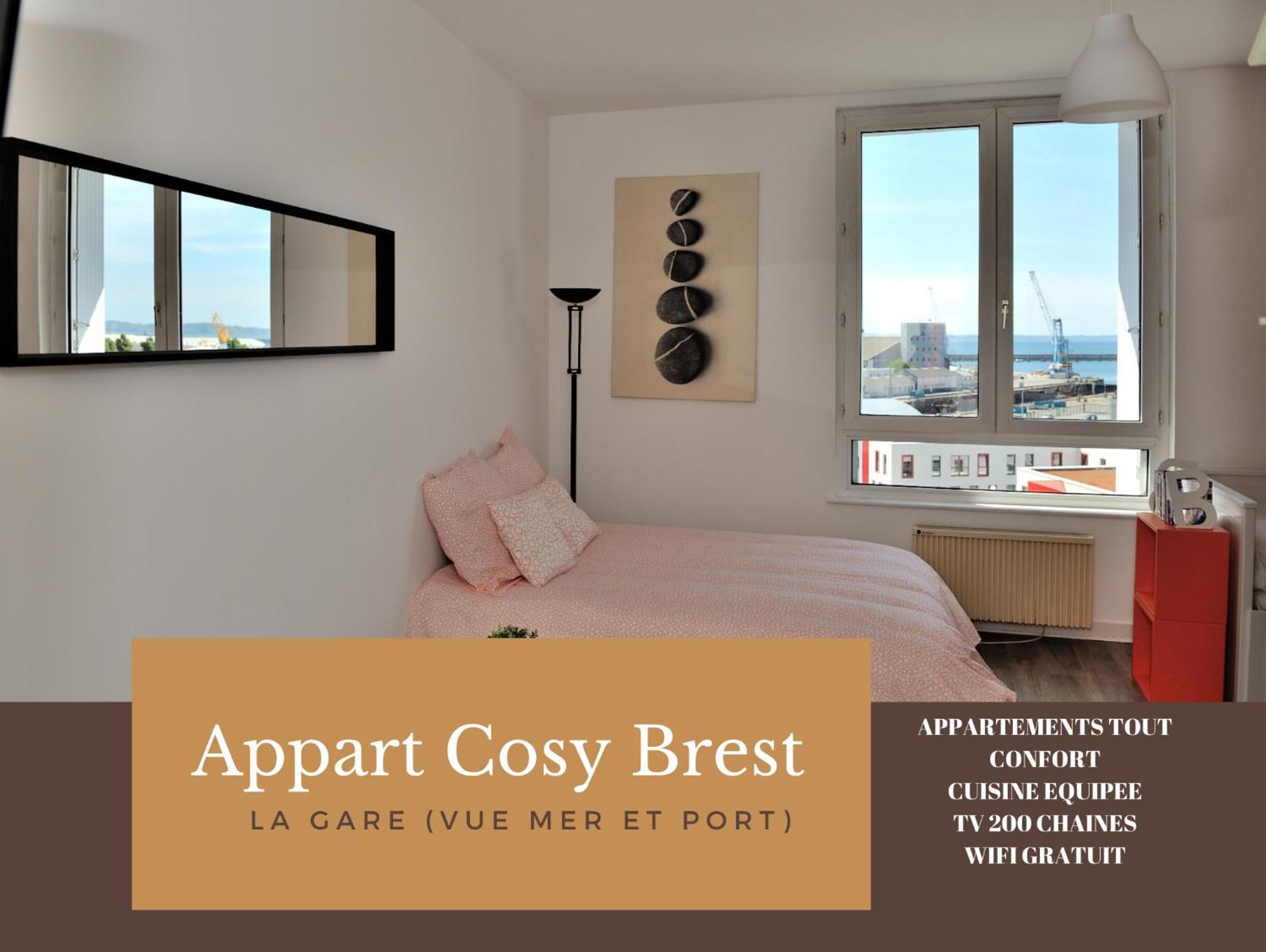 Appart Cosy Brest Zimmer foto